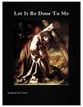 Let It Be Done To Me Vocal Solo & Collections sheet music cover